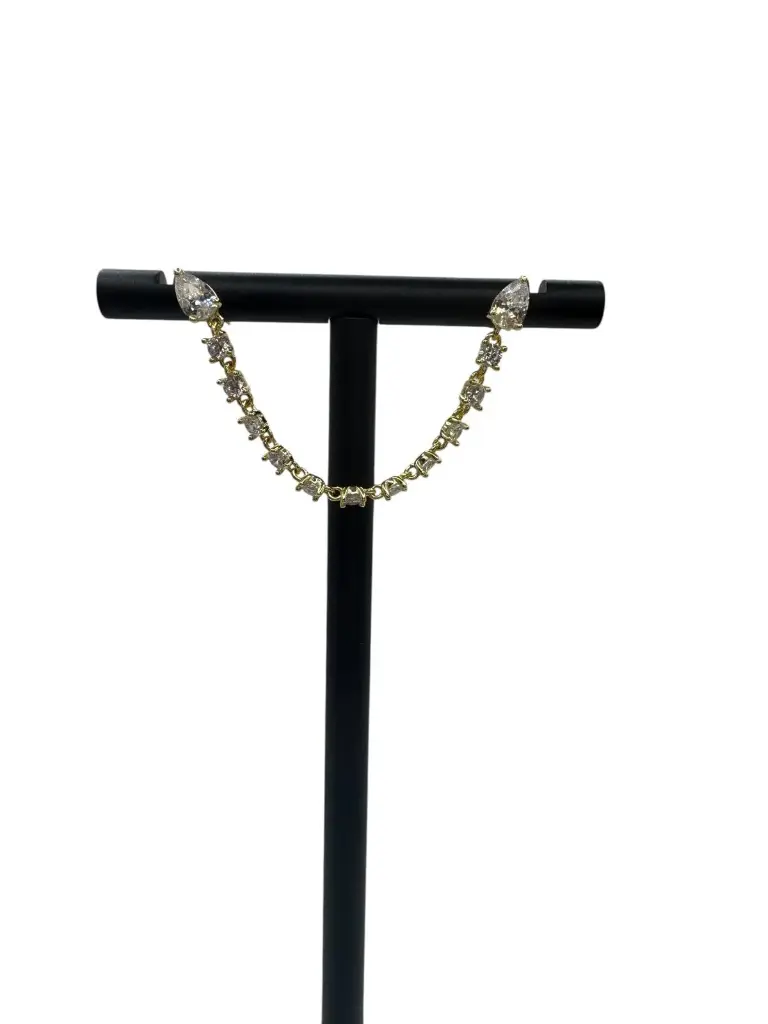 Double Dazzle Stud Earring