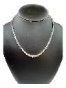 Ethereal Radiance LG Diamond Tennis Necklace