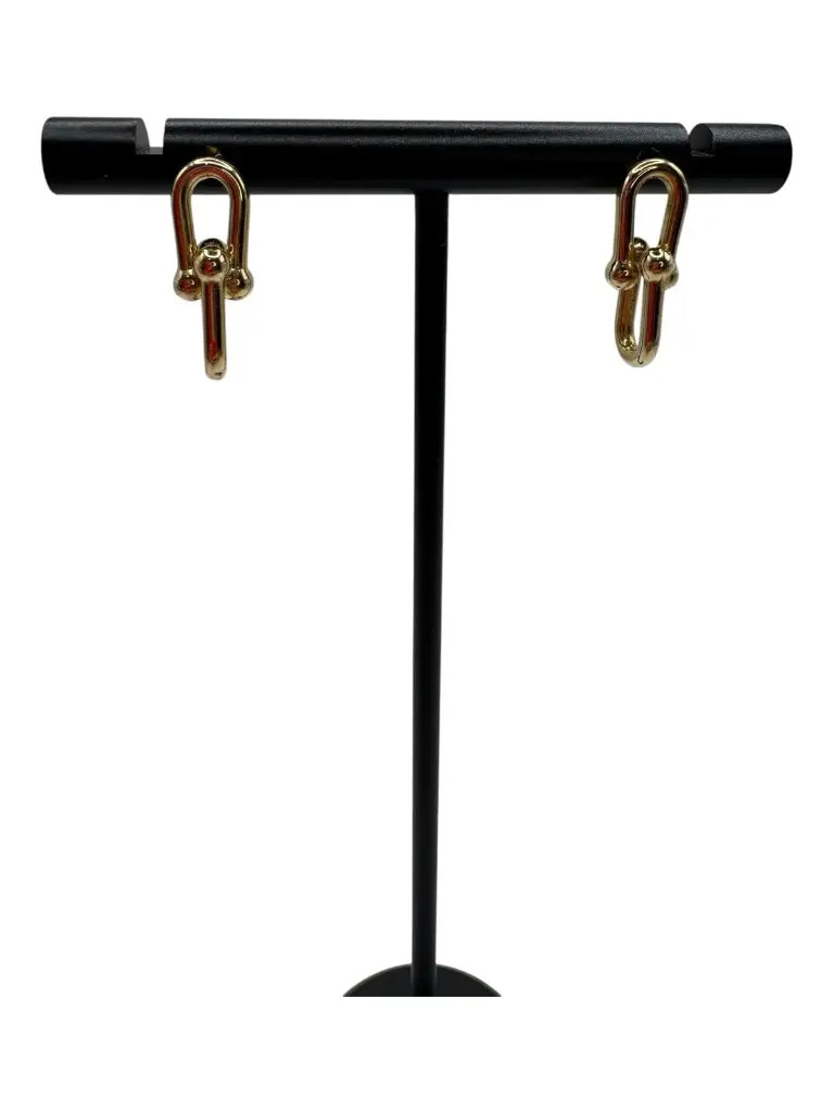 Linked Luxe Gold Earrings