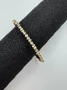 Golden Ice Twist Bangle