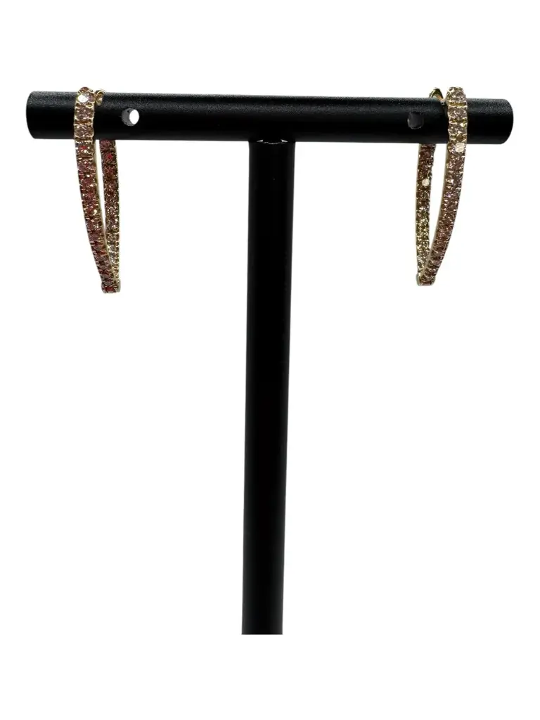 The Drish Hoop Natural Diamonds
