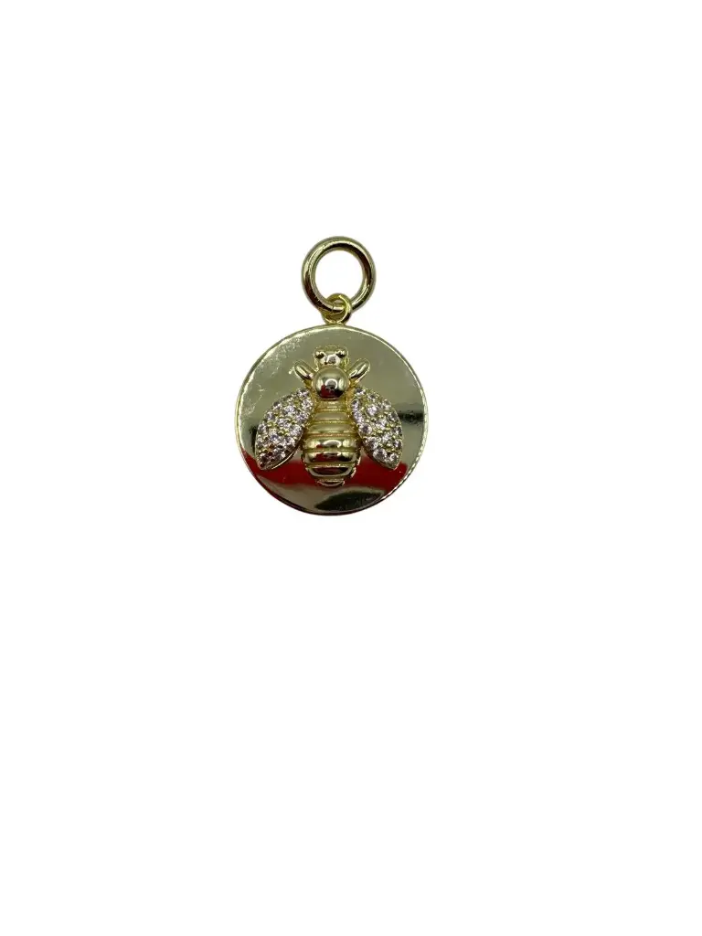 Golden Bee Charm