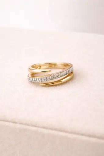 Three-way Diamond Ring