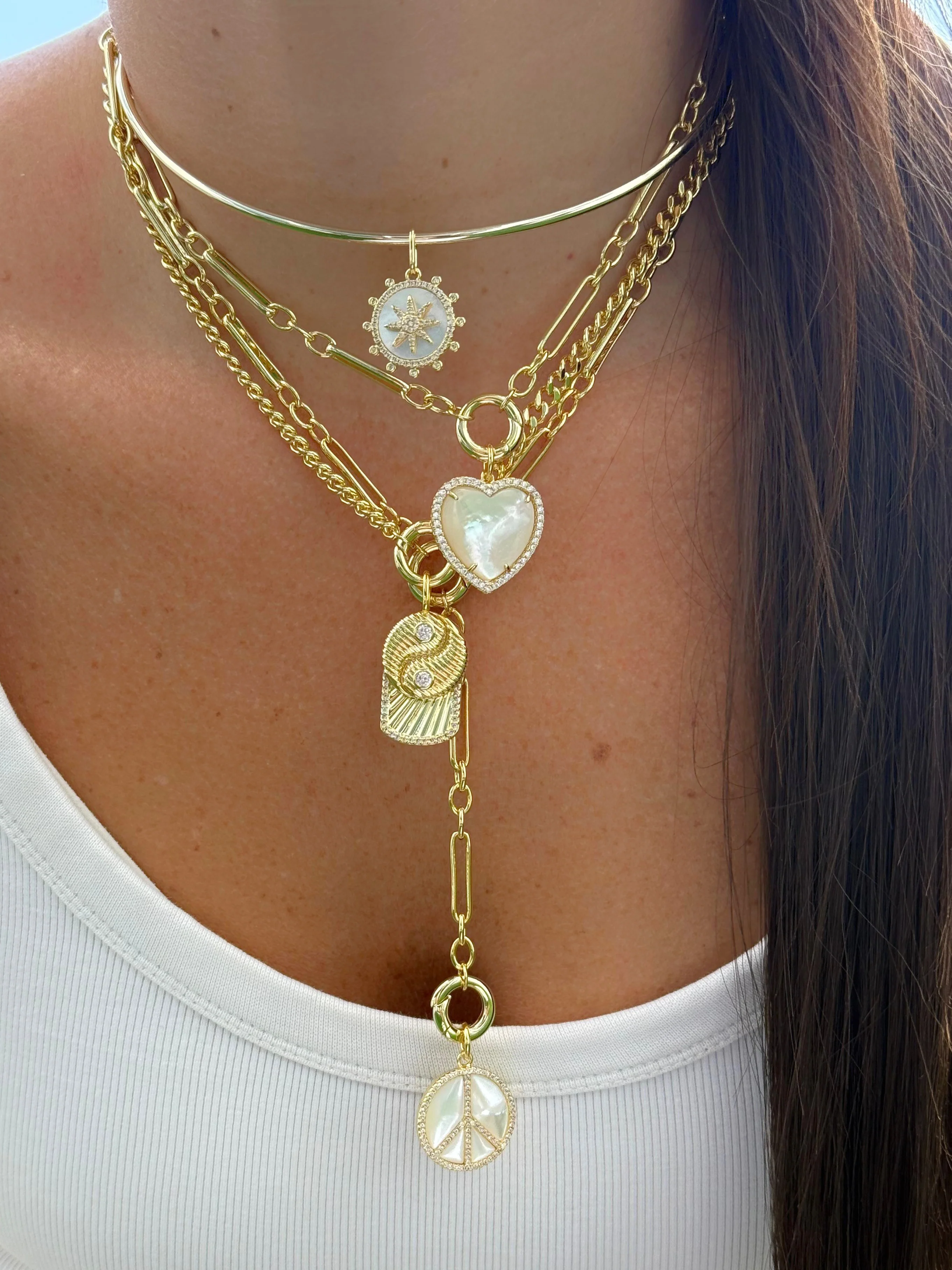 fancy link push clasp lariat model image.webp