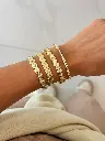 golden orbit bracelet model image.webp