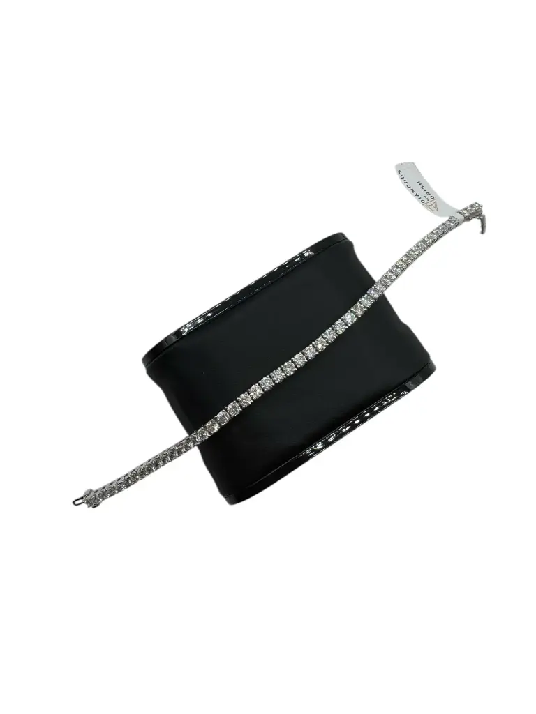 Statement Tennis Bracelet – 7ctw Lab-Grown Diamonds in 14k White Gold