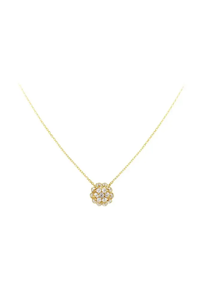 18kt Gold Diamond Pendant Necklace - 1.5 ctwt Diamonds