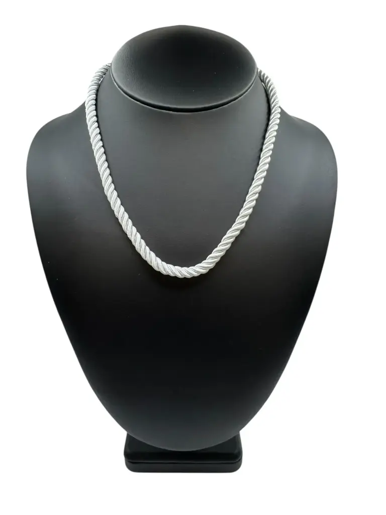 White Cord Necklace