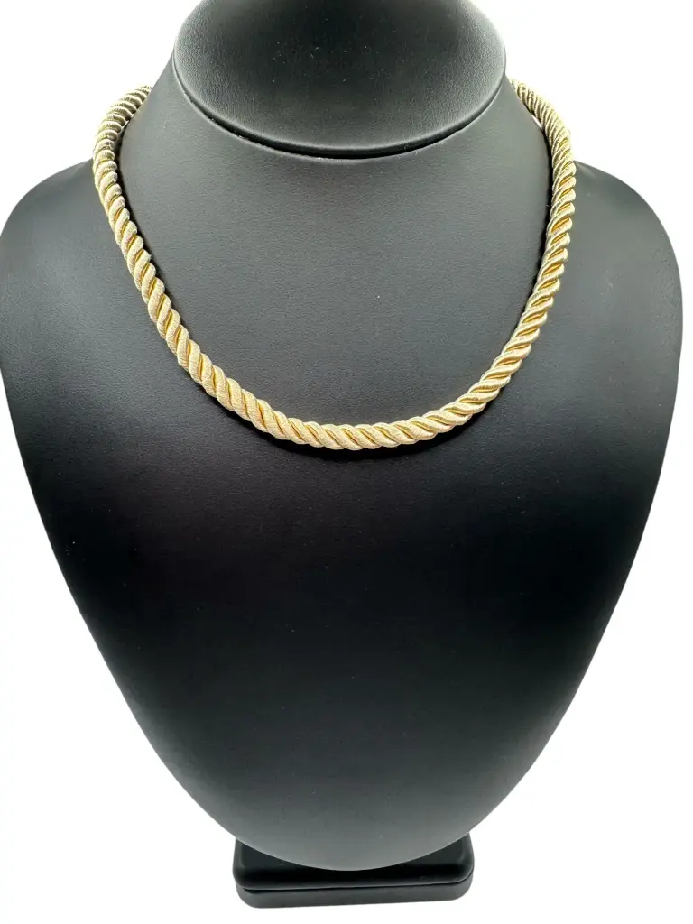 Tan Cord Necklace