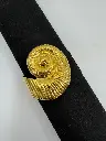 Yellow Gold Seashell Cuff
