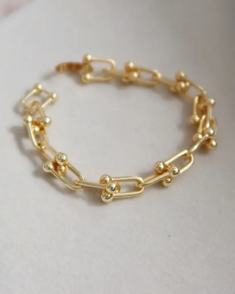 Orbit Chain Bracelet 9 inch