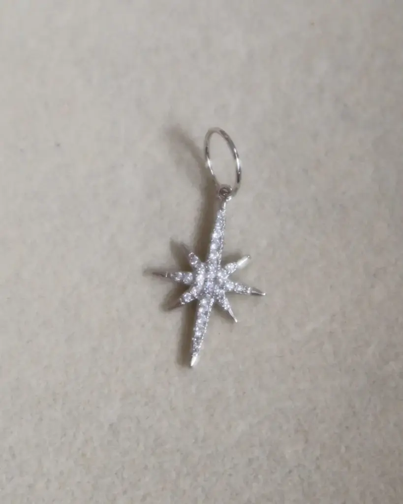 Stargazer Charm Silver