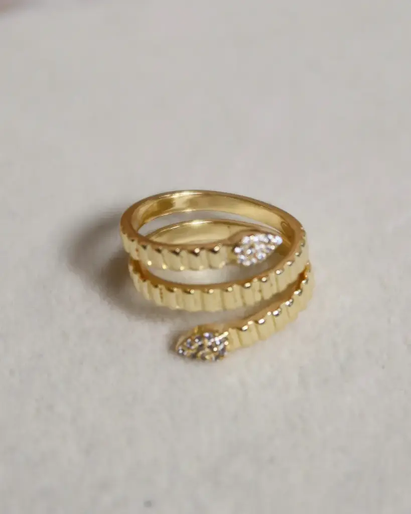 Gilded Edge Ring