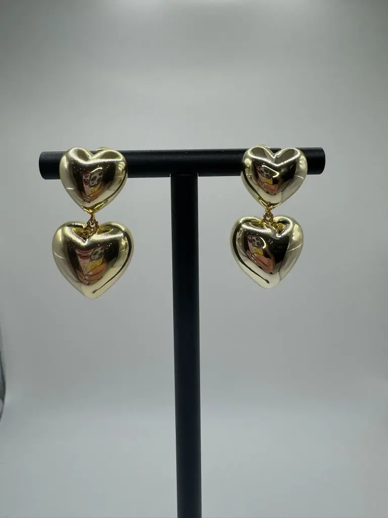 Braided Knot Yellow Gold Earrings