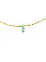 Luxe Loop Charm Turquoise
