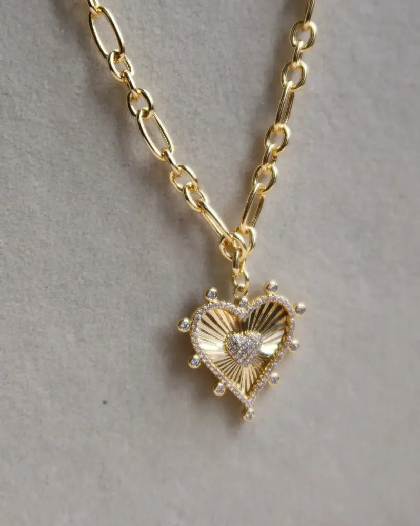 Heart of Gold Chain Necklace