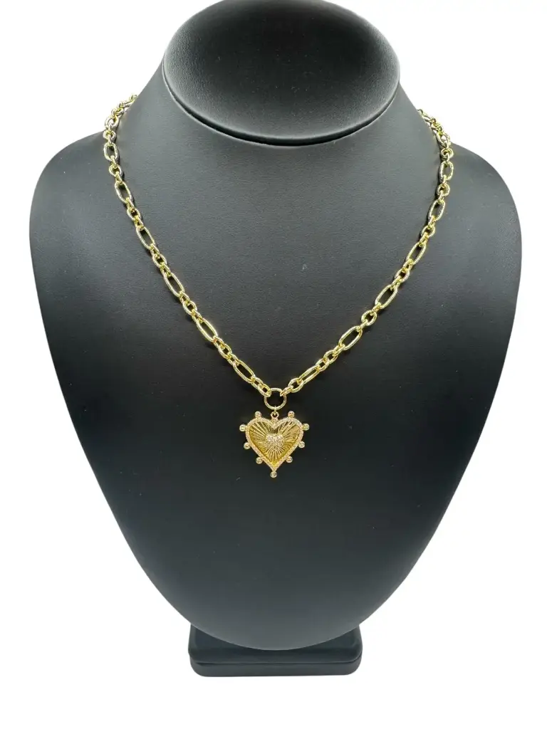 Heart of Gold Chain Necklace