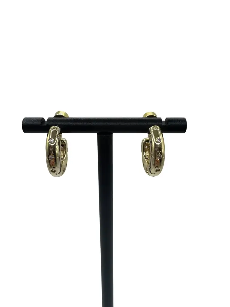 Crystal Splatter Hoop