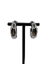 Two Way Bubble Hoops Sterling Silver
