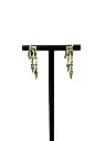 Luna Charm Huggies 14k Gold Plated