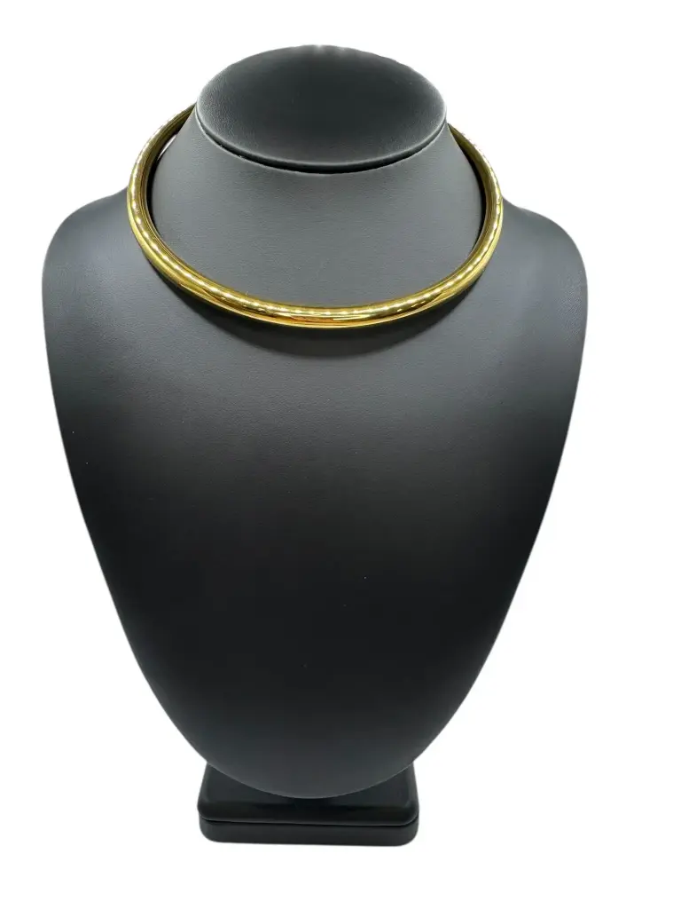 Gilded Aura Choker Yellow Gold