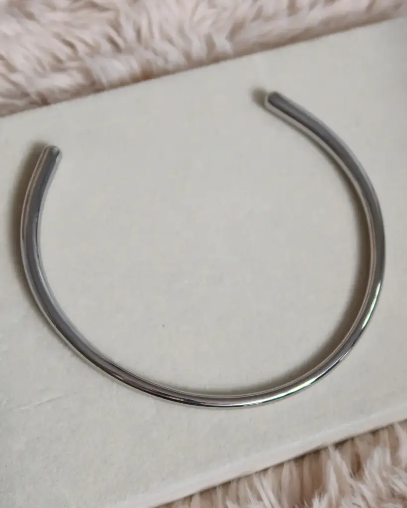 Gilded Aura Choker Sterling Silver