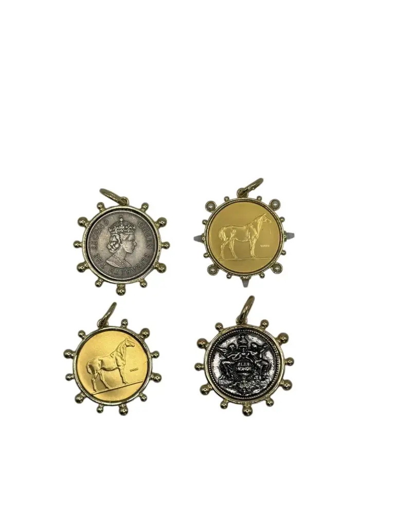 Large Coin Charm