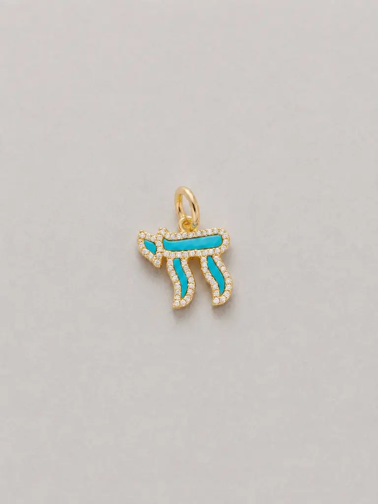 Turquoise Chai Charm