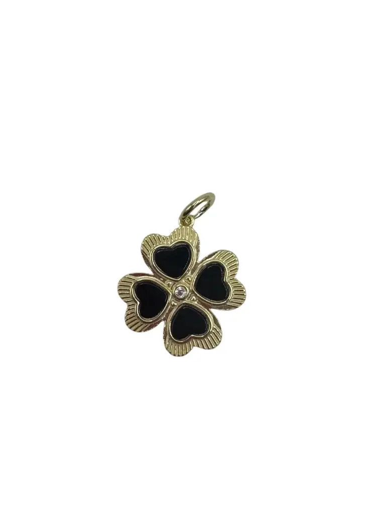 Clover Charm Black 