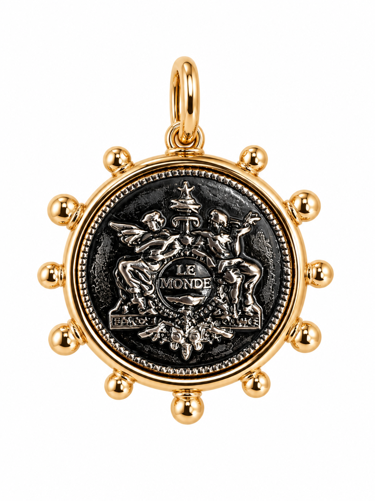 Two-Toned Regal Charm