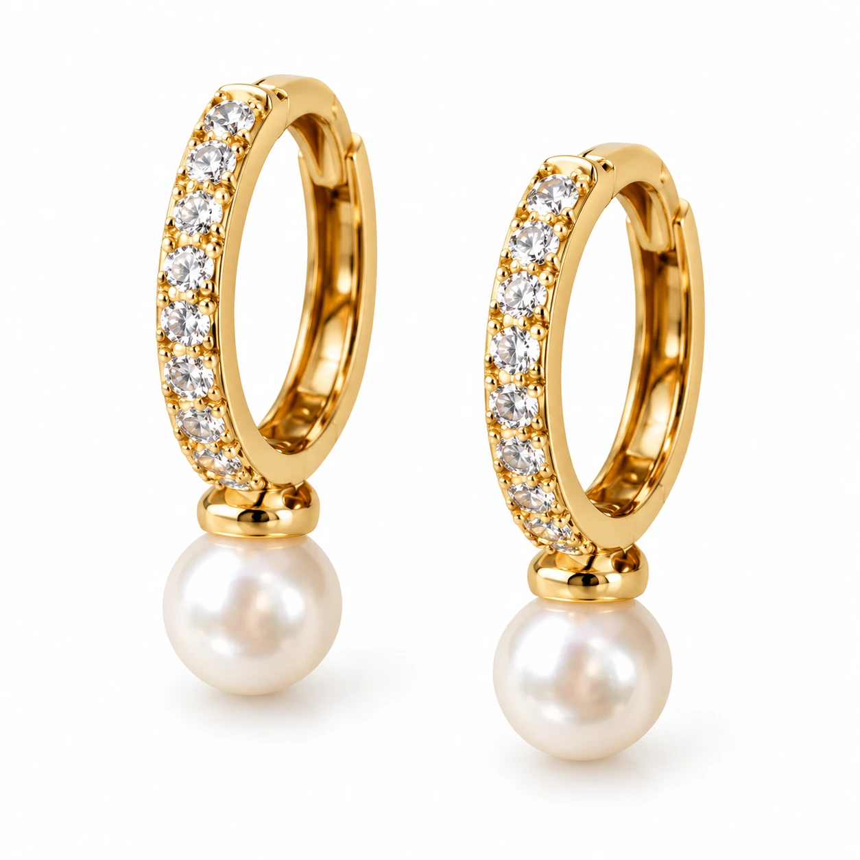 Petite Pearl Drop Earring 