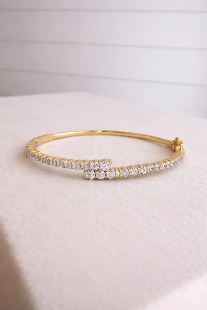 2 Way Crystal Bangle 