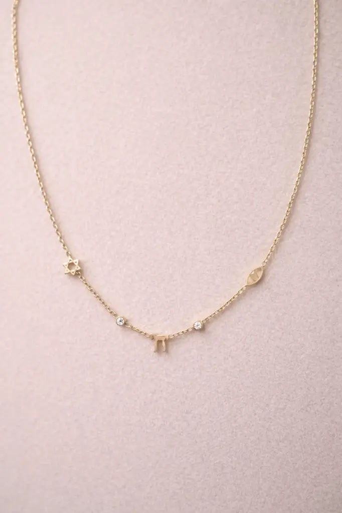 Jewish Charm Necklace (TT)