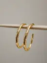 Large Gold Hoops 