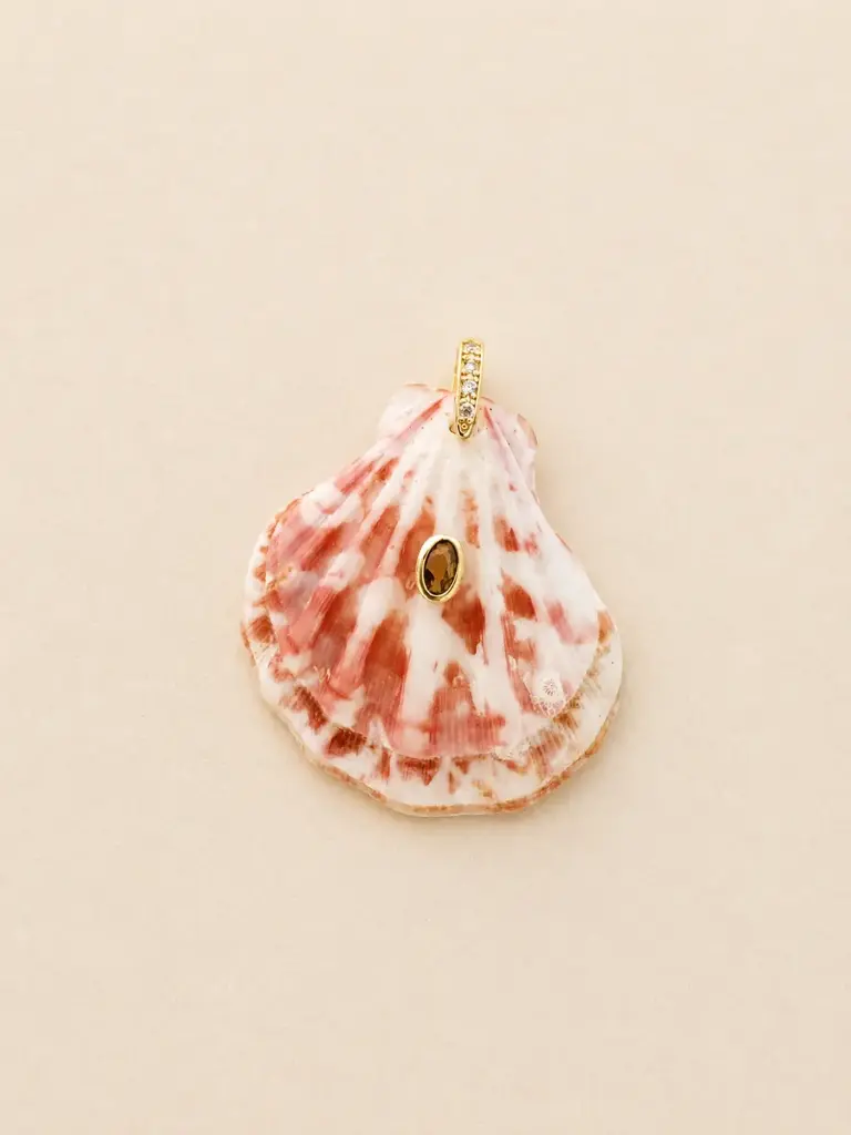 Shell with Gem Charm