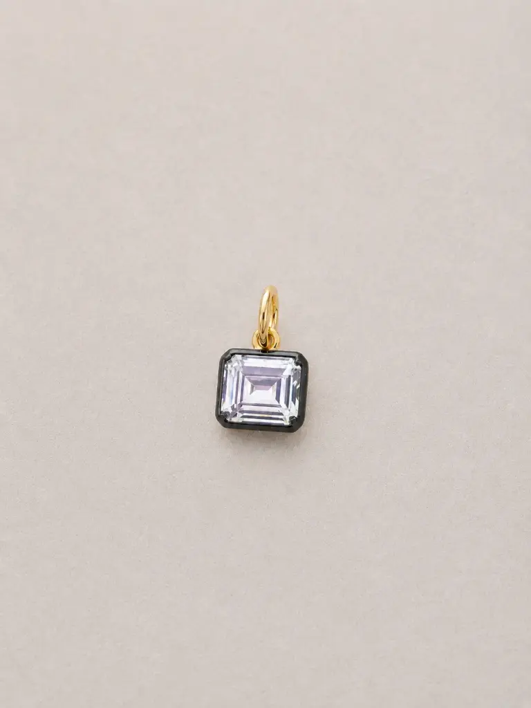 Emerald E/W Charm  
