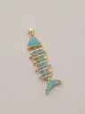 Drish Bone Fish Charm 