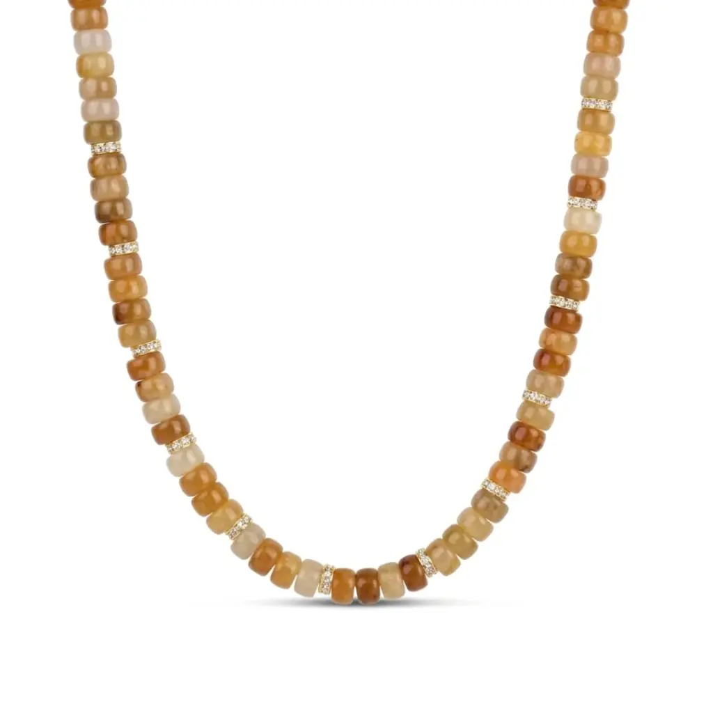 Honey on the Rocks Necklace