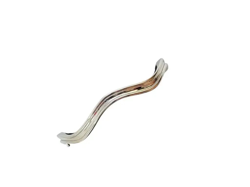 Silver Wave Cuff Bracelet