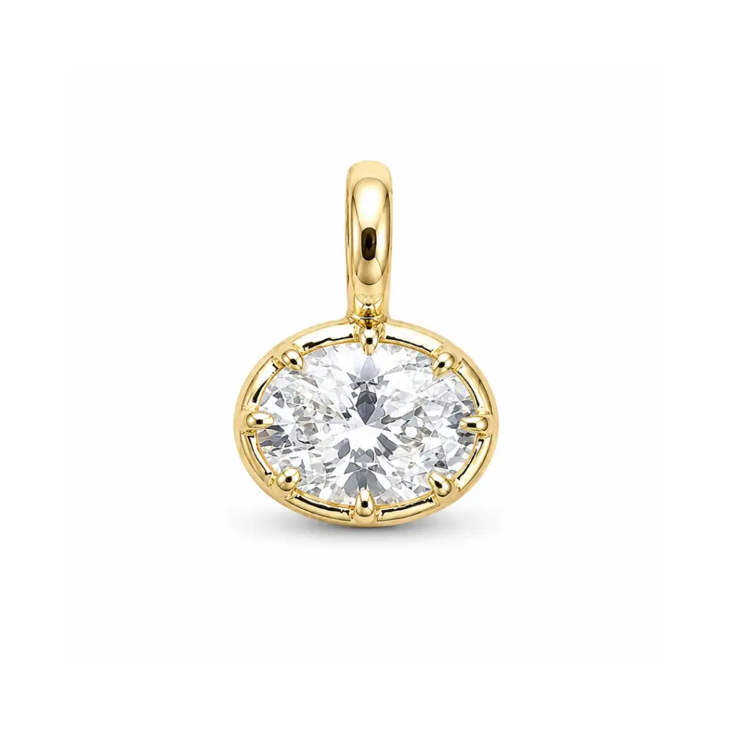 The Oval Icon Charm 