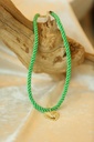 Heart Of Lime Rope Necklace