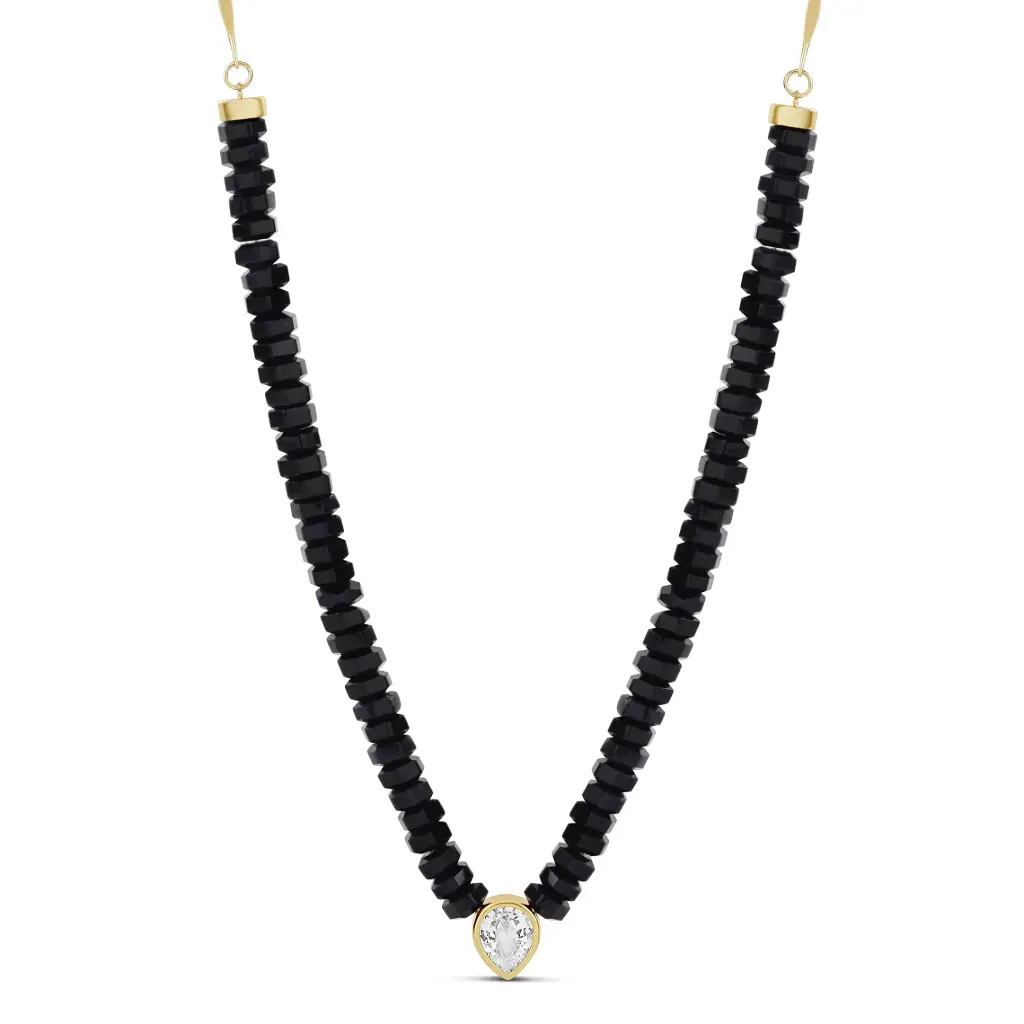 Glow in every tone Necklace (black)
