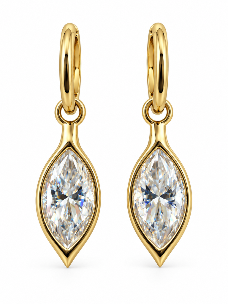 Mama Marquis Drop Earrings