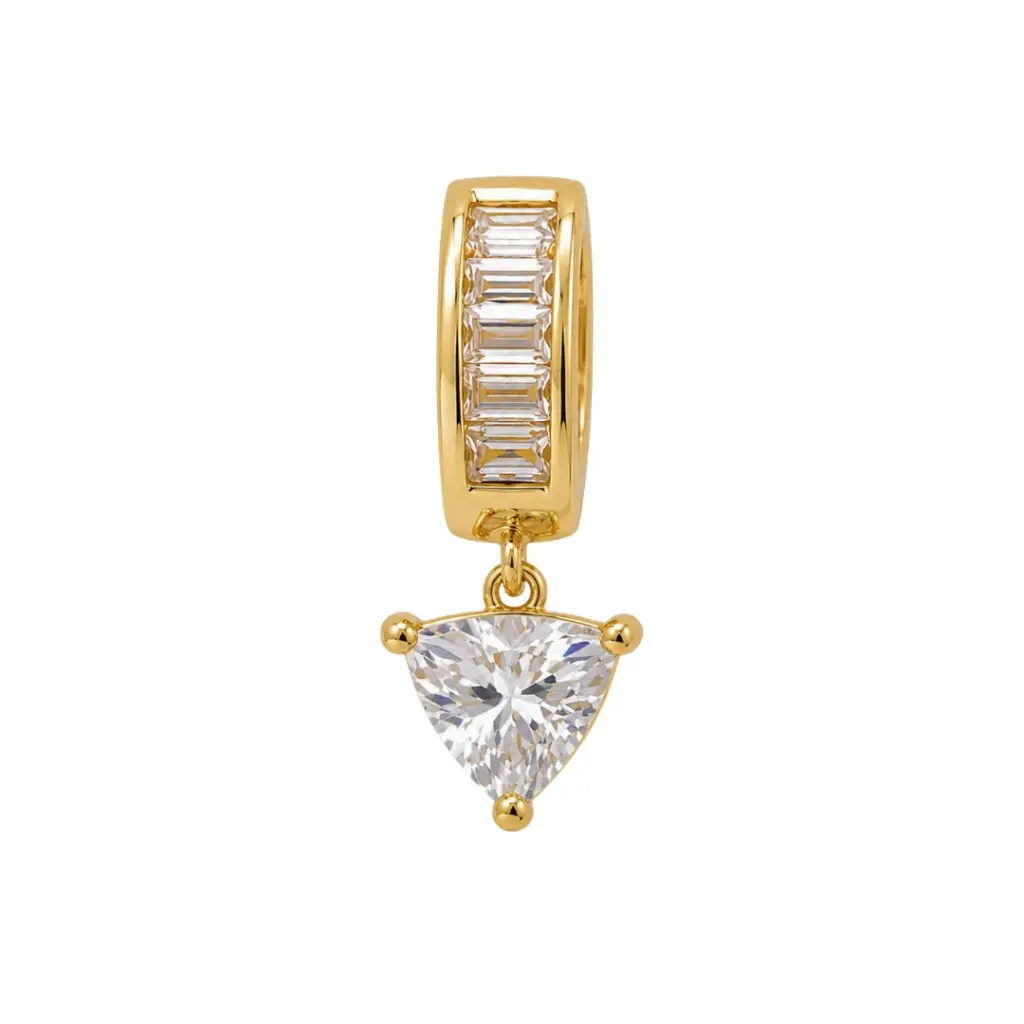 Diamond Drip Spacer Charm
