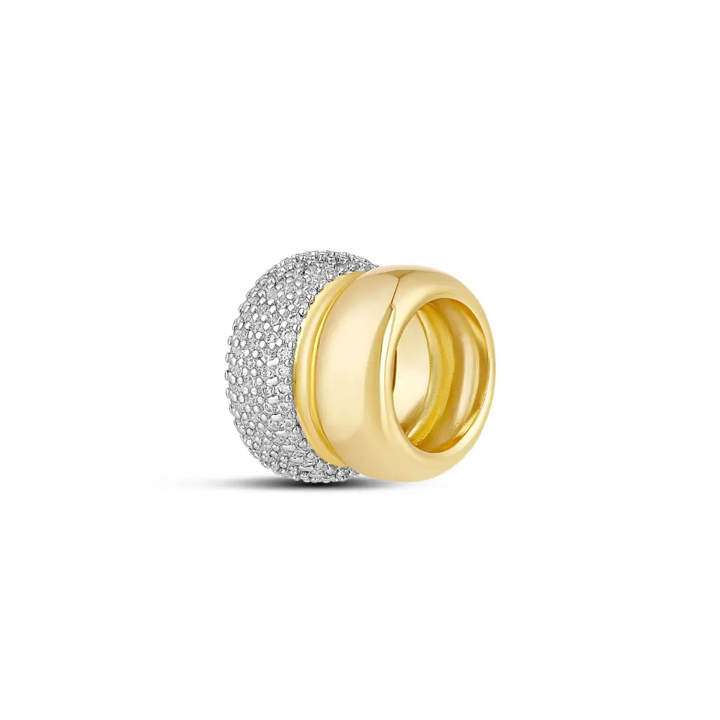 Pave Fusion Spacer Charm 