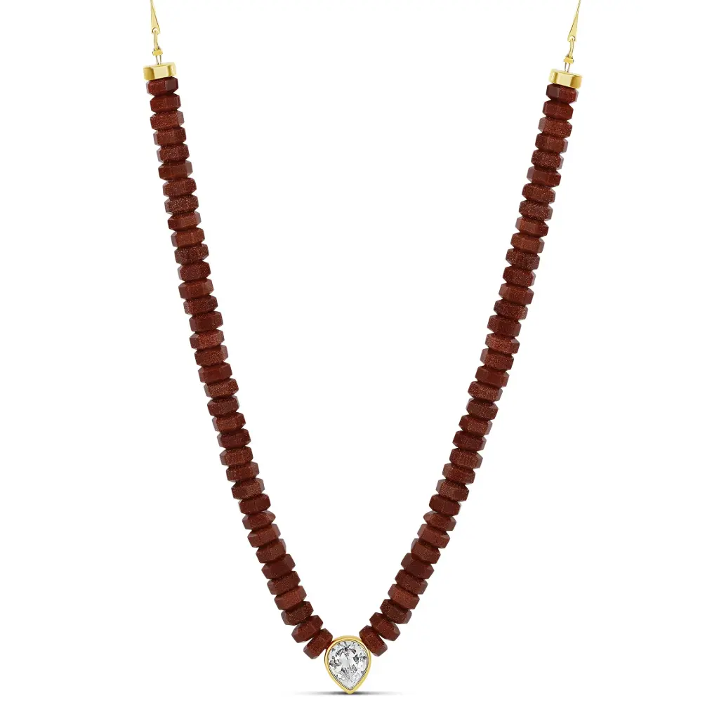 Glow in every tone Necklace (navy) 