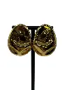 Melted Glow Earrings Yellow Gold