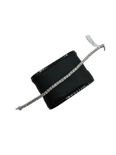 Statement Tennis Bracelet – 7ctw Lab-Grown Diamonds in 14k White Gold
