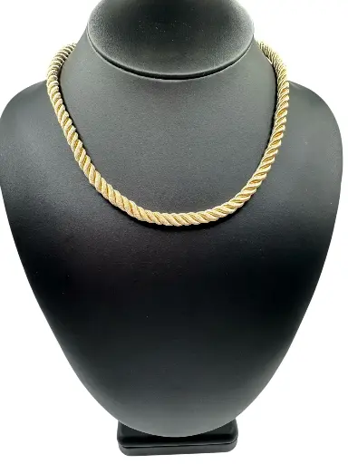 [N-PK-102-4] Tan Cord Necklace