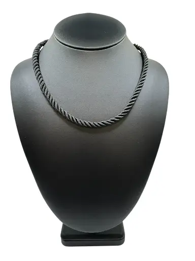 [N-PK-102-7] Noir Cord Necklace